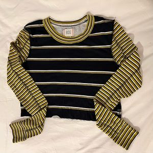NWT BDG Cropped Long Sleeve Top